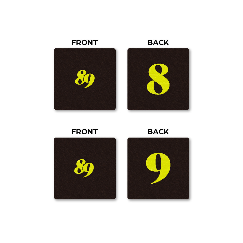 8&9リストバンド(2個セット) 詳細画像 1カラー 1